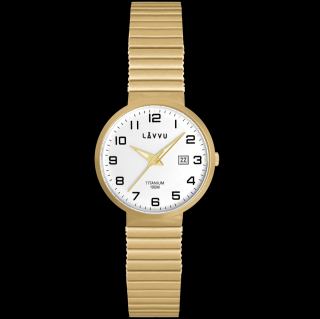 Dámské hodinky LAVVU LUNDEN Small Gold LWL5041