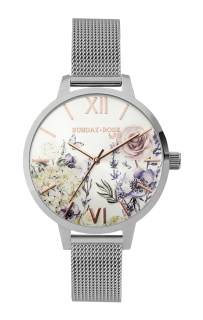 Dámské hodinky SUNDAY ROSE SUN-F01 Fashion ANCIENT GARDEN