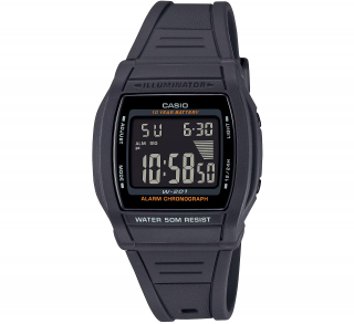 Digitální hodinky CASIO W-201-1BVEG