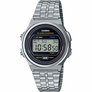 Digitální retro hodinky CASIO A171WE-1AEF