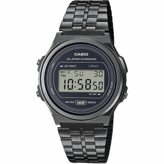 Digitální retro hodinky CASIO A171WEGG-1AEF