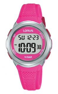 Dívčí digitální hodinky LORUS R2395NX9