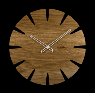 Dřevěné nástěnné hodiny VLAHA VCT1031