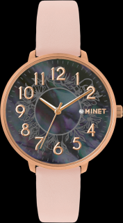 MINET PRAGUE Black Flower MWL5166