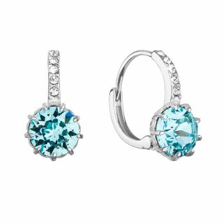 NÁUŠNICE SE SWAROVSKI ELEMENTS 31302.3 lt.turquoise