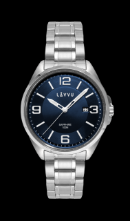 Pánské hodinky LAVVU HERNING Blue LWM0091