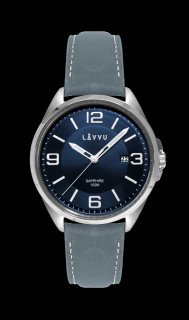 Pánské hodinky LAVVU HERNING Blue LWM0094