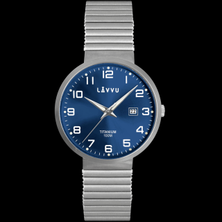 Pánské hodinky LAVVU LUNDEN Blue LWM0221