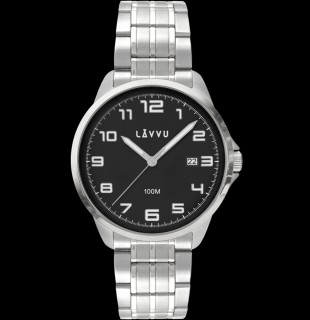 Pánské hodinky LAVVU SORENSEN Black LWM0202