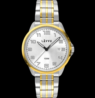 Pánské hodinky LAVVU SORENSEN Gold LWM0203