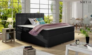 Čalouněná postel ALICE Boxsprings 180 x 200 cm Provedení: Soft 11
