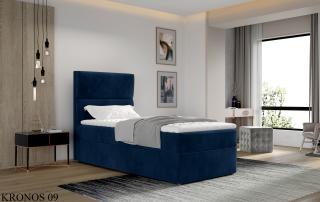 Čalouněná postel ARCO Boxsprings 90 x 200 cm Provedení: Kronos 09