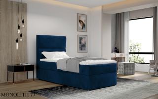 Čalouněná postel ARCO Boxsprings 90 x 200 cm Provedení: Monolith 77