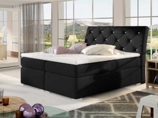 Čalouněná postel BALVIN Boxsprings 140 x 200 cm Provedení: Soft 11