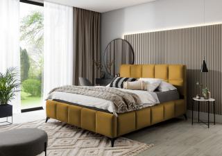 Čalouněná postel MIST 140 x 200 cm Provedení: Loco 45