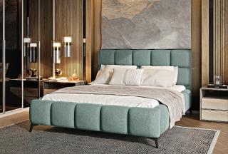 Čalouněná postel MIST 140 x 200 cm Provedení: Poco 100