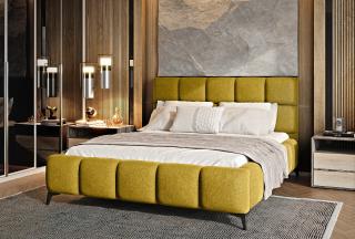 Čalouněná postel MIST 140 x 200 cm Provedení: Poco 50