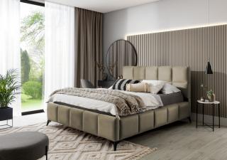 Čalouněná postel MIST 160 x 200 cm Provedení: Nube 20