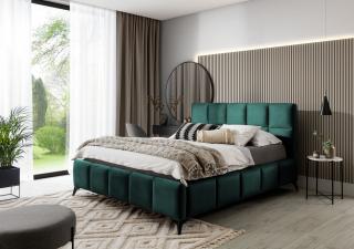 Čalouněná postel MIST 160 x 200 cm Provedení: Nube 35