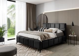 Čalouněná postel MIST 160 x 200 cm Provedení: Velvetmat 06