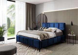 Čalouněná postel MIST 160 x 200 cm Provedení: Velvetmat 40