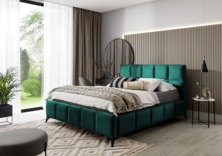 Čalouněná postel MIST 180 x 200 cm Provedení: Velvetmat 38