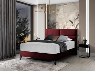 Čalouněná postel SAFIRO Boxsprings 160 x 200 cm Barva: Loco 25