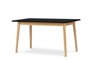 Jídelní stůl Frisk černý rozkládací Rozměr: 140 - 180 cm