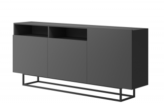 Komoda MORIO grafit 180 x 82 x 37 cm