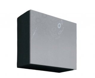 Kvadrát skříňka VIGO plná 50 závěsná šedobílá