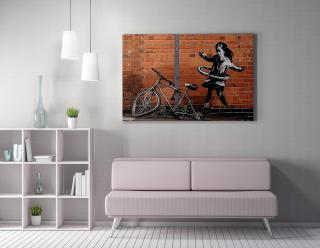 Nástěnný obraz BIKE plátno 70 x 100 cm