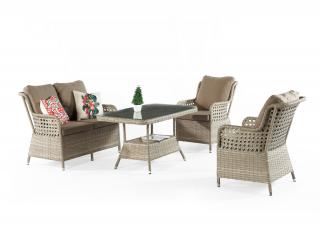 Set zahradního nábytku CENOVA 221 cappuccino