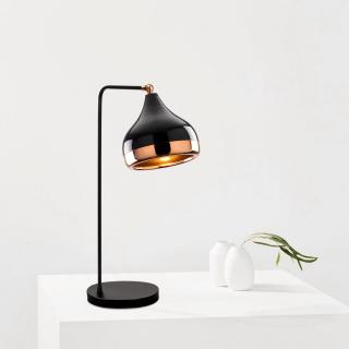 Stolní lampa YILDO - 6896 černá měď