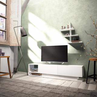 Televizní stěna LIZA bílá