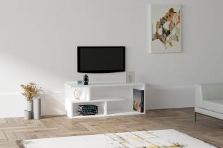 Televizní stolek CAFU bílý
