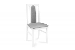 Židle CIBUS bílo šedá
