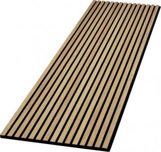 Akustický panel 244x60,5 cm - Dub hnědý cena za kus