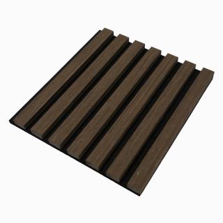 Akustický panel 60 x 60 cm - ořech tmavý cena za kus