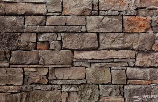 Betonový obklad Vaspo Zrubový kámen hnědý cena za balení