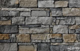 Betonový obklad Vaspo Zrubový kámen šedý cena za balení