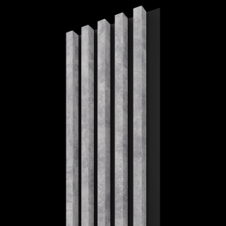 Dřevěná lamela LINEA COMFORT 5 - urban / černá 265x24,6x3 cm cena za balení