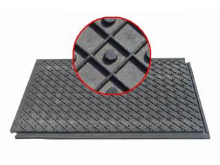 Podlahová deska z pvc paddock jednostranná z PVC 120x80x4,3cm