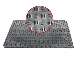 Podlahová deska zátěžová - slzičková z PVC 120x80x4,3