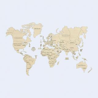 Mapa světa XL