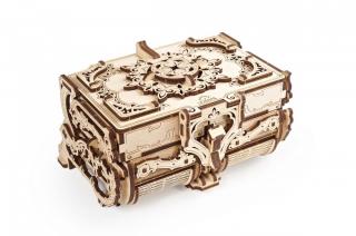 Ugears 3D mechanické puzzle Antique Box 185 ks