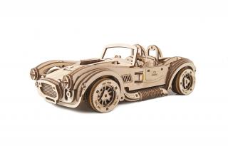 Ugears 3D mechanické puzzle Drift Cobra Racing car 370 ks