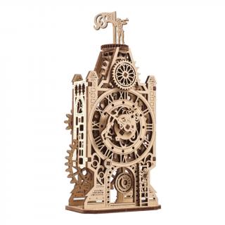 Ugears 3D mechanické puzzle Hodinová věž 44 ks
