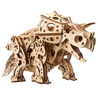 Ugears 3D mechanické puzzle Triceratops 400 ks