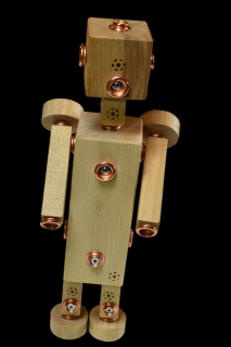 WoodFormers Mini set Robotice roto/inca