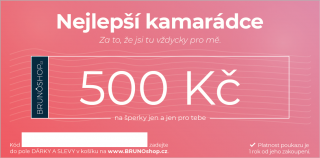 Elektronický poukaz PRO KAMARÁDKU 500 Kč